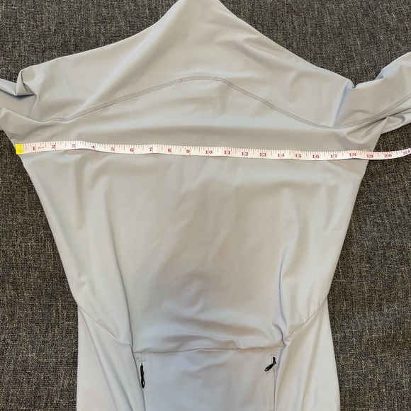 Ssense Johanna Parv Designer Stretchy Sprint Jumpsuit Grey new without tag - Picture 10 of 15